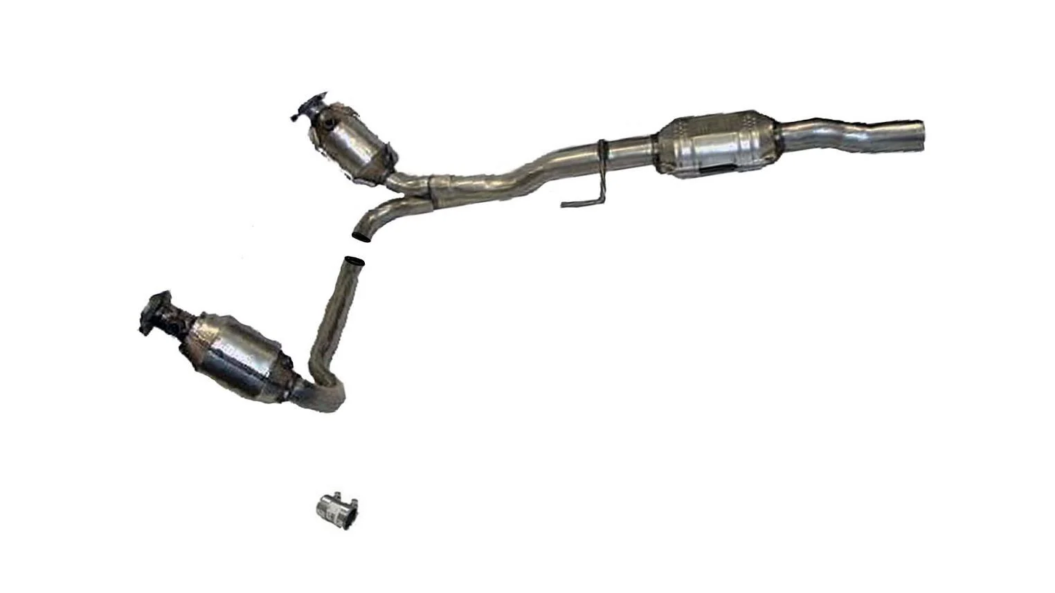 for 2000-2001 Dakota 4.7L 2 Wheel Drive Engine Y Pipe (3) Catalytic Converter