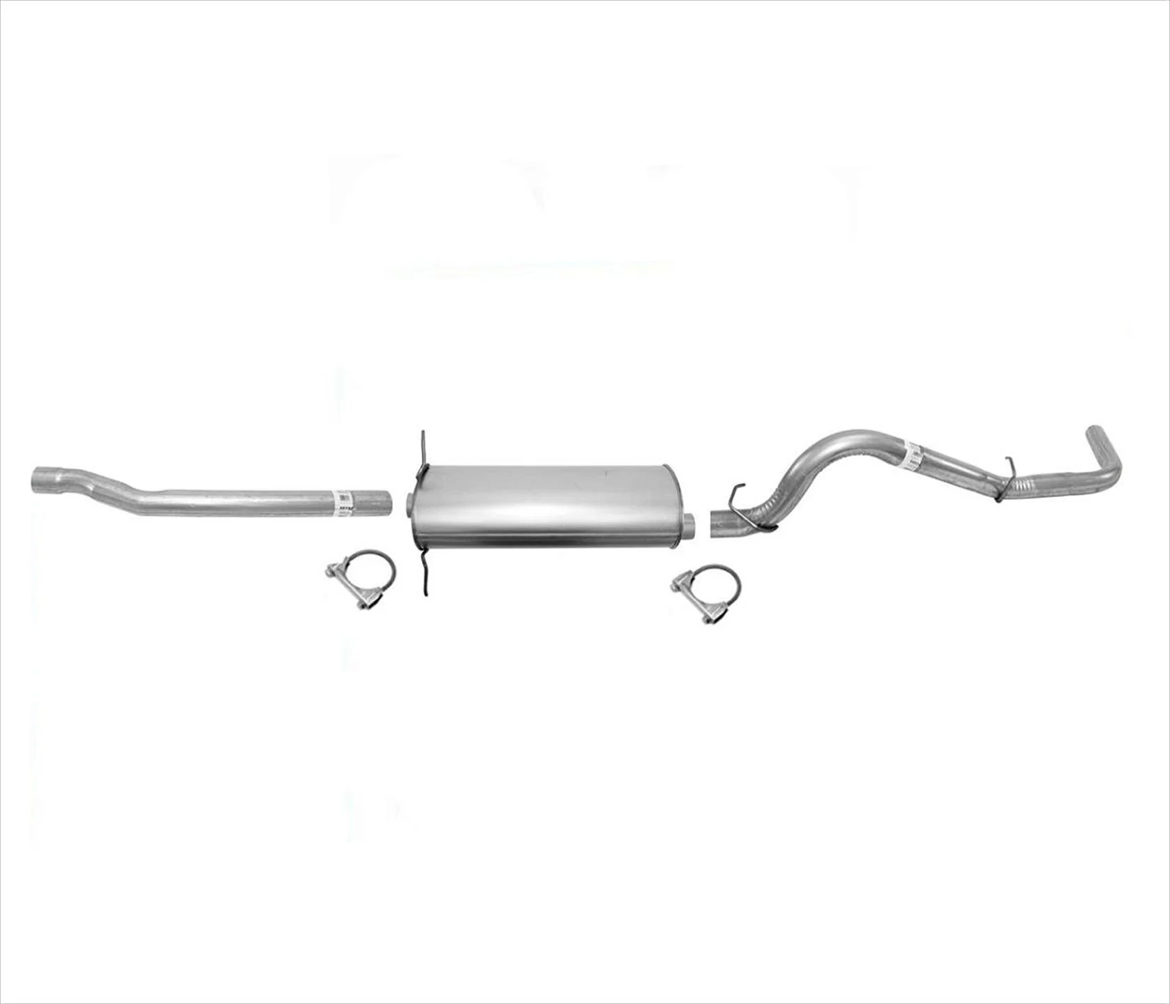 for 2000-2003 Dakota Club Cab 2 Wheel Drive 131" Wheelbase Muffler Tail Pipe
