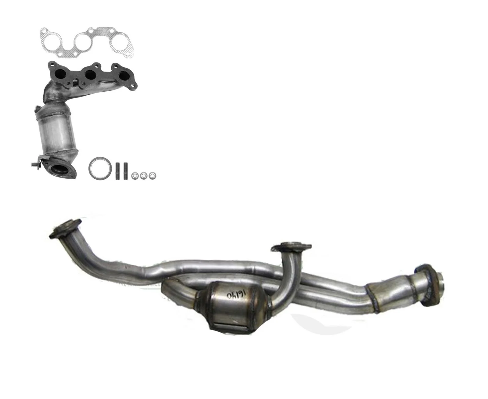 Fits 2000-2004 Avalon 3.0L Engine Front Converter Y Pipe Catalytic Converter