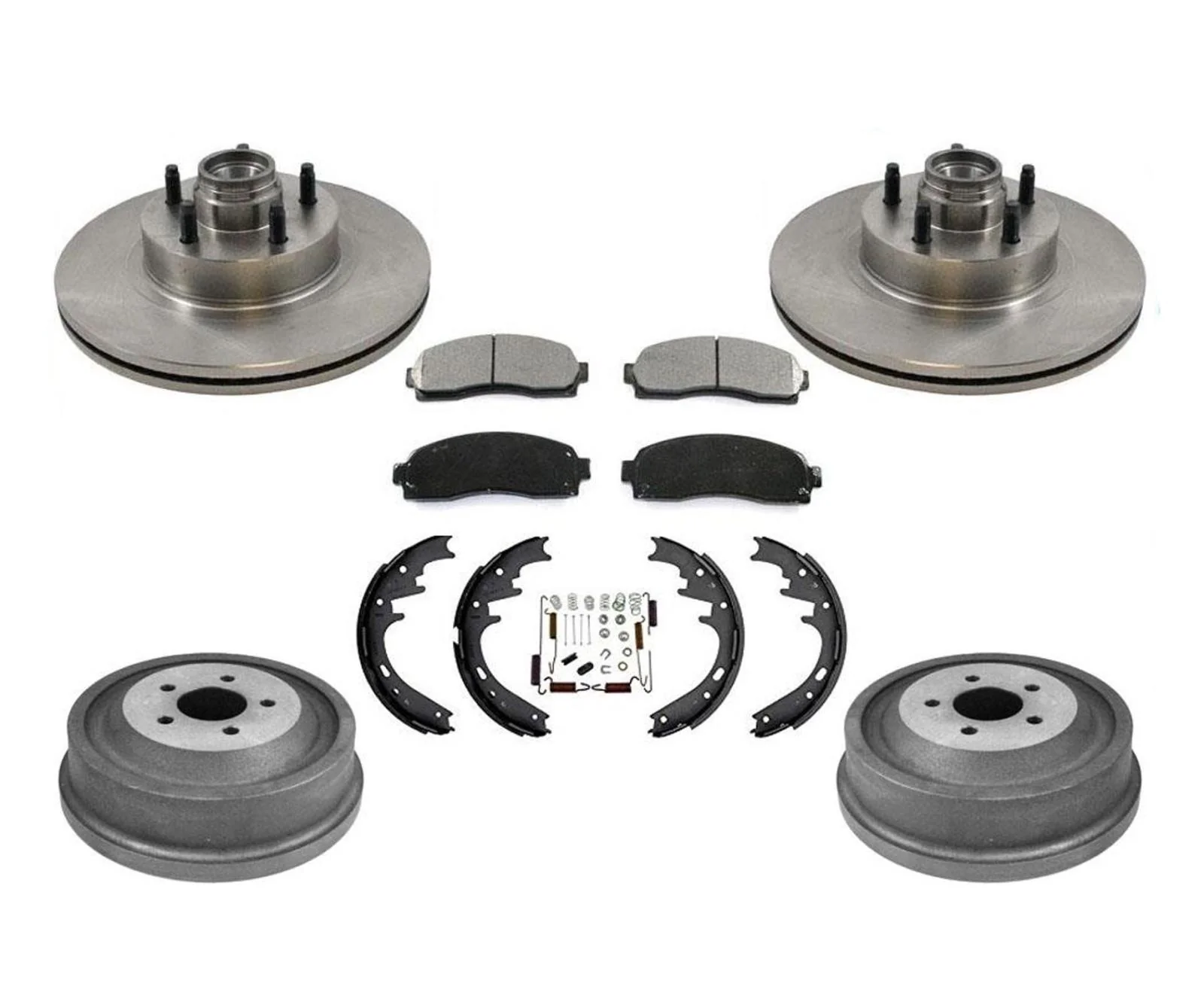 Brake Rotors Brake Pads Drums & Shoes For Sport Trac 2001-2002 Rear Wheel Drive