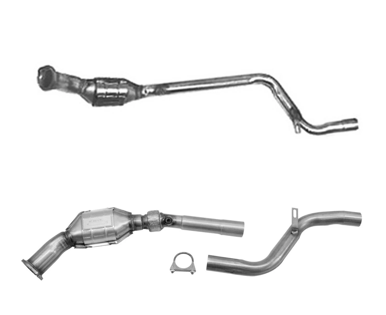 Fits 05-10 300 06-10 Charger 2.7 3.5 Left & Right Flex Pipe Catalytic Converters