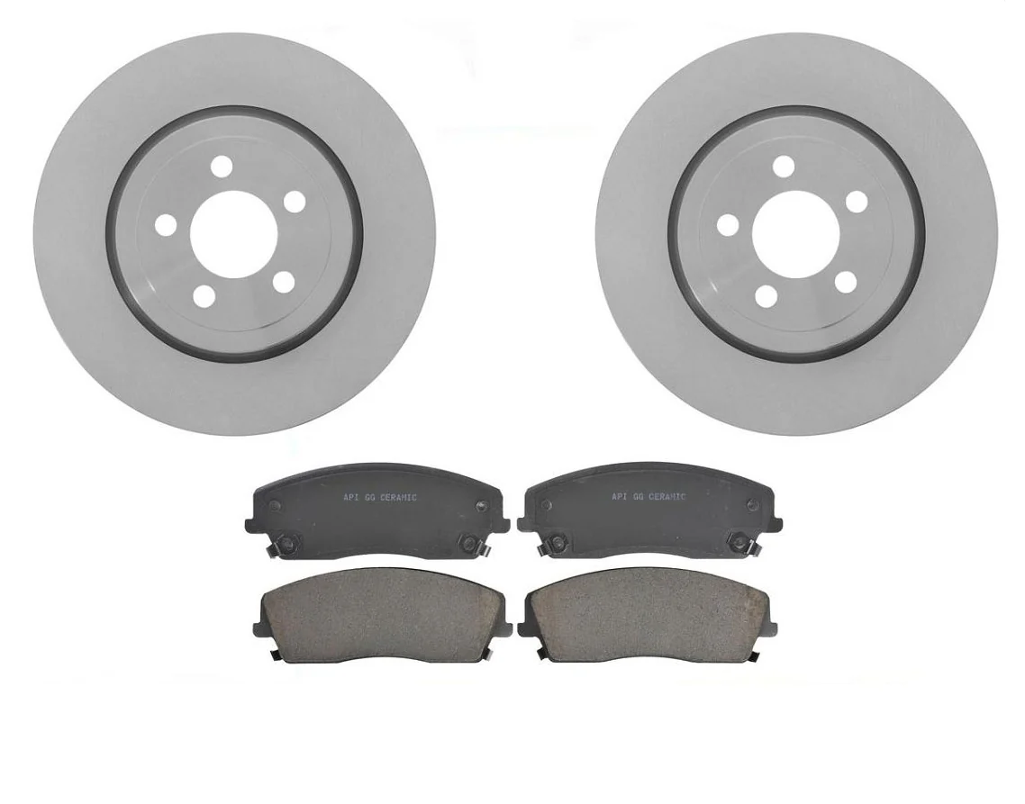 05-17 Chrys 300 REAR WHEEL DRIVE 2.7L 3.5L 5.7L 3.6L 345MM Frt Brake Pads