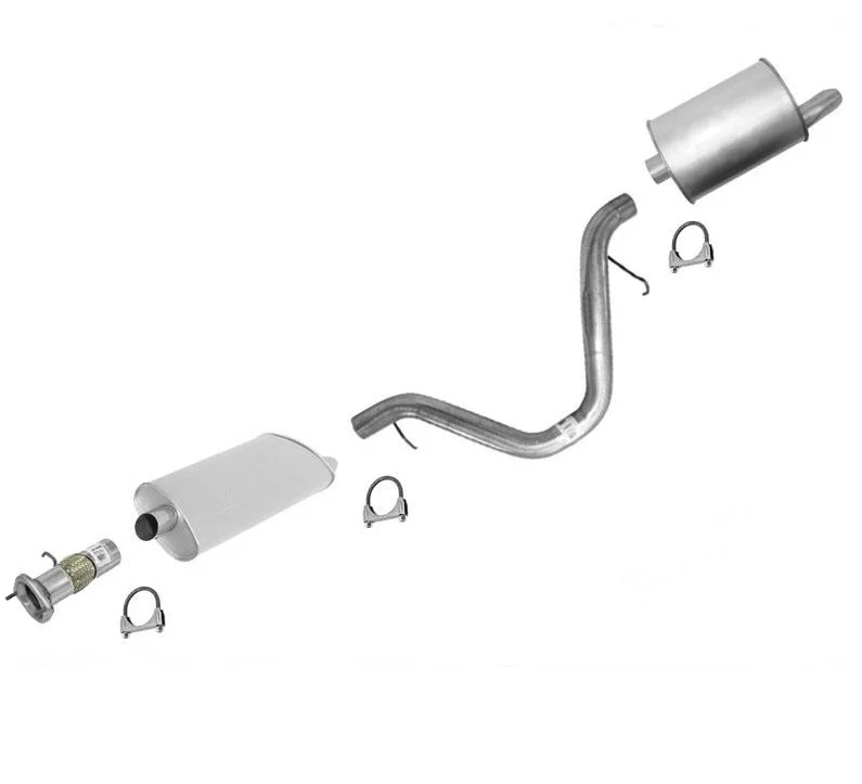 06-09 Trailblazer Base Model Exhaust System Pipe Muffler 4.2L Only