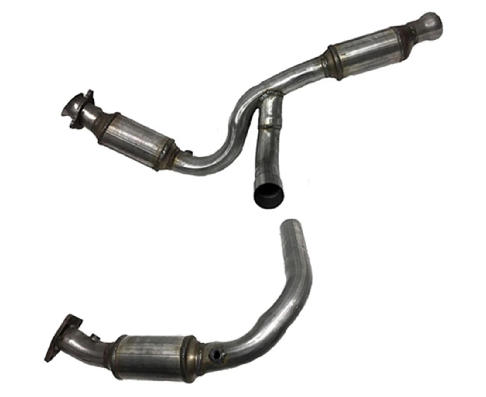 For 2009 2011 2013 Chevrolet Silverado 4.3 4.8 5.3L Y Pipe Catalytic Converters