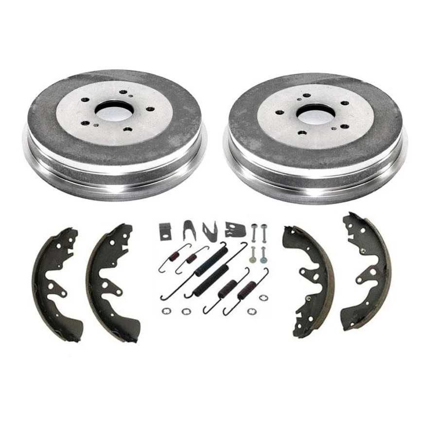 All Rear Brake Drums Shoes Springs 4pc for Suzuki Grand Vitara 2006-2008