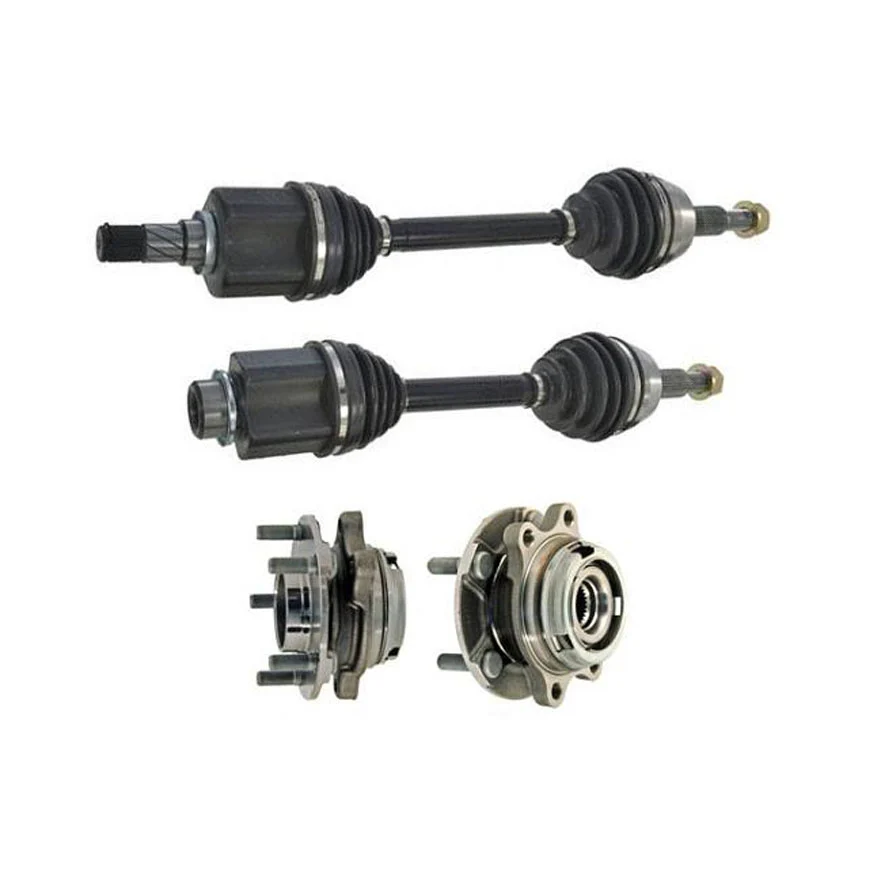 Front Left & Right Axles Wheel Hubs All Wheel Drive 4x4 for Nissan Murano 09-14