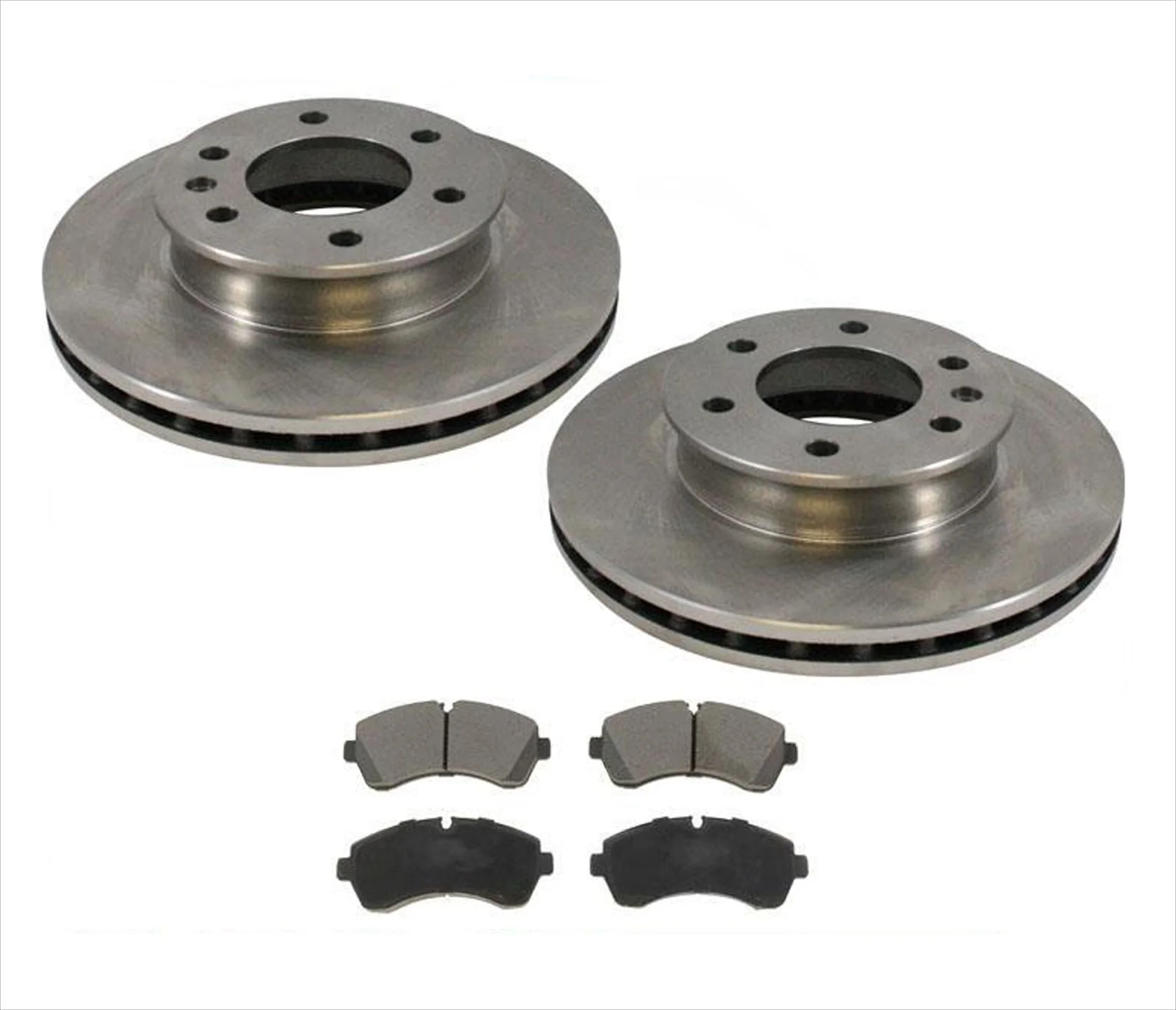 Front Brake Disc Rotors & Pads for 2007-2016 Sprinter 3500