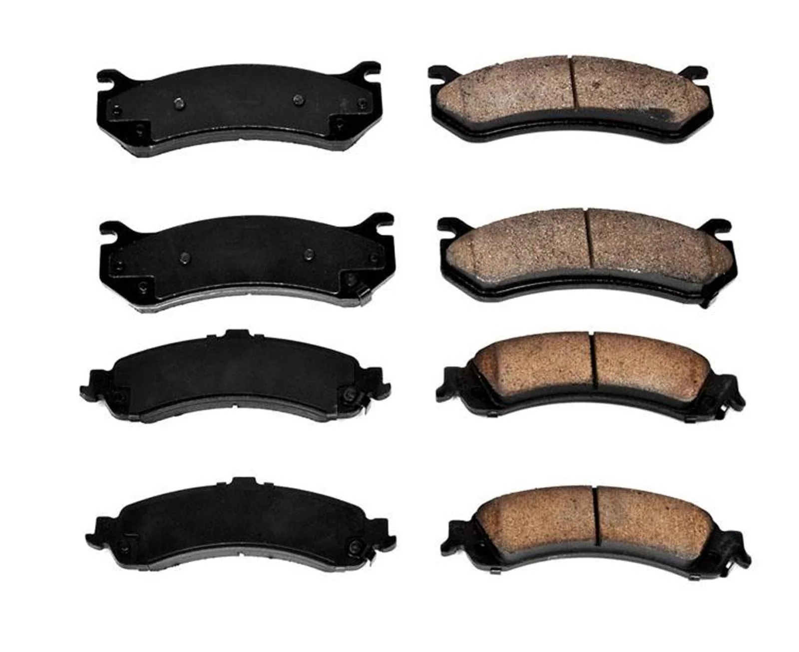 Front & Rear Brake Pads For Chevrolet Tahoe Yukon 2000-2006 4 Wheel Drive