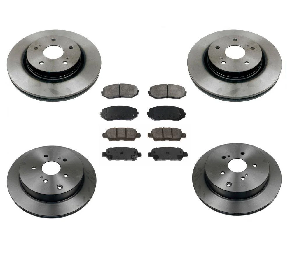 Front & Rear Rotors Brake Pads for Suzuki Grand Vitara 2009-2013 6pc