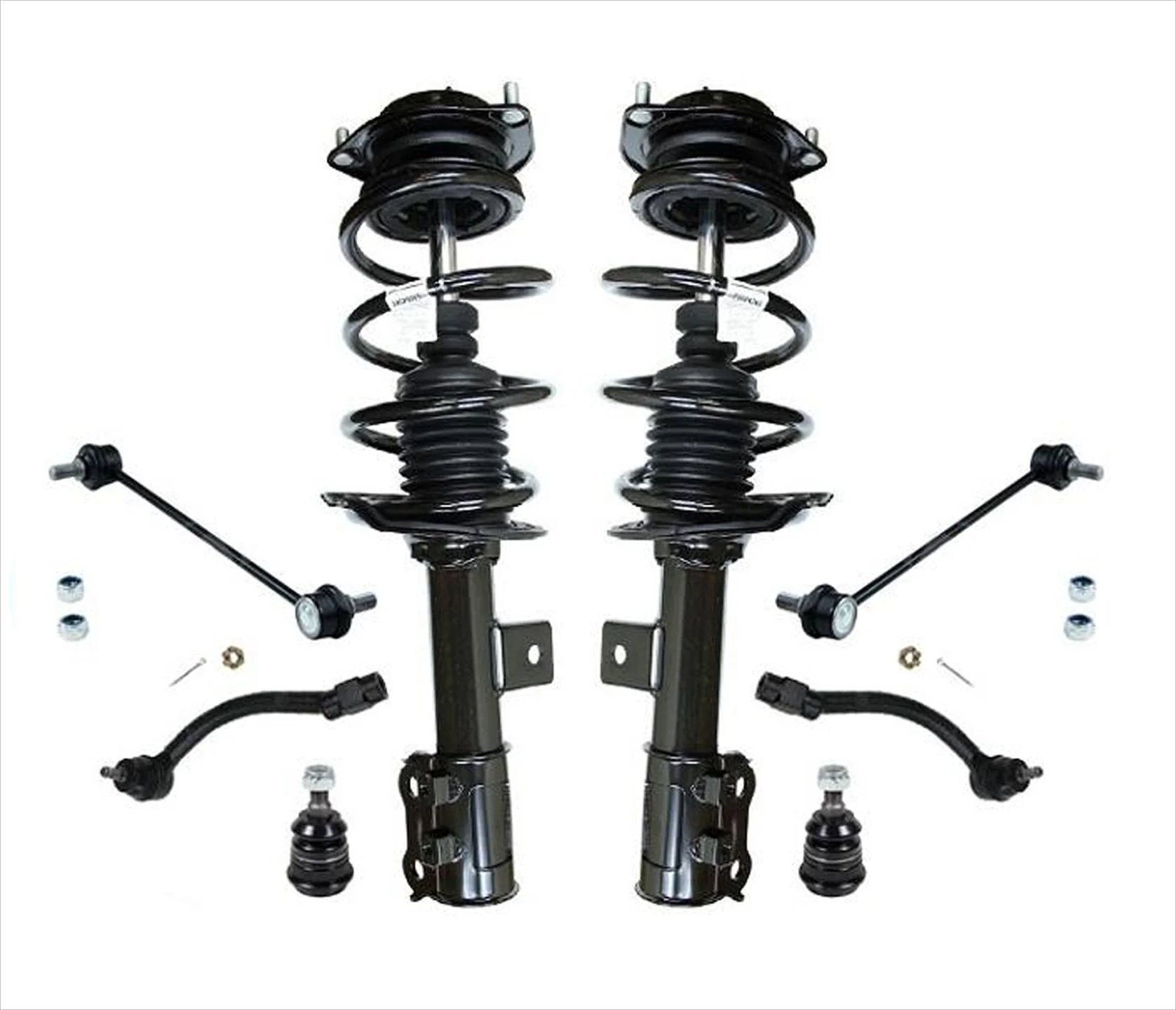 Front Struts 11-16 6 Speed Automatic 4Dr for Hyundai Elantra 1.8L 8pc
