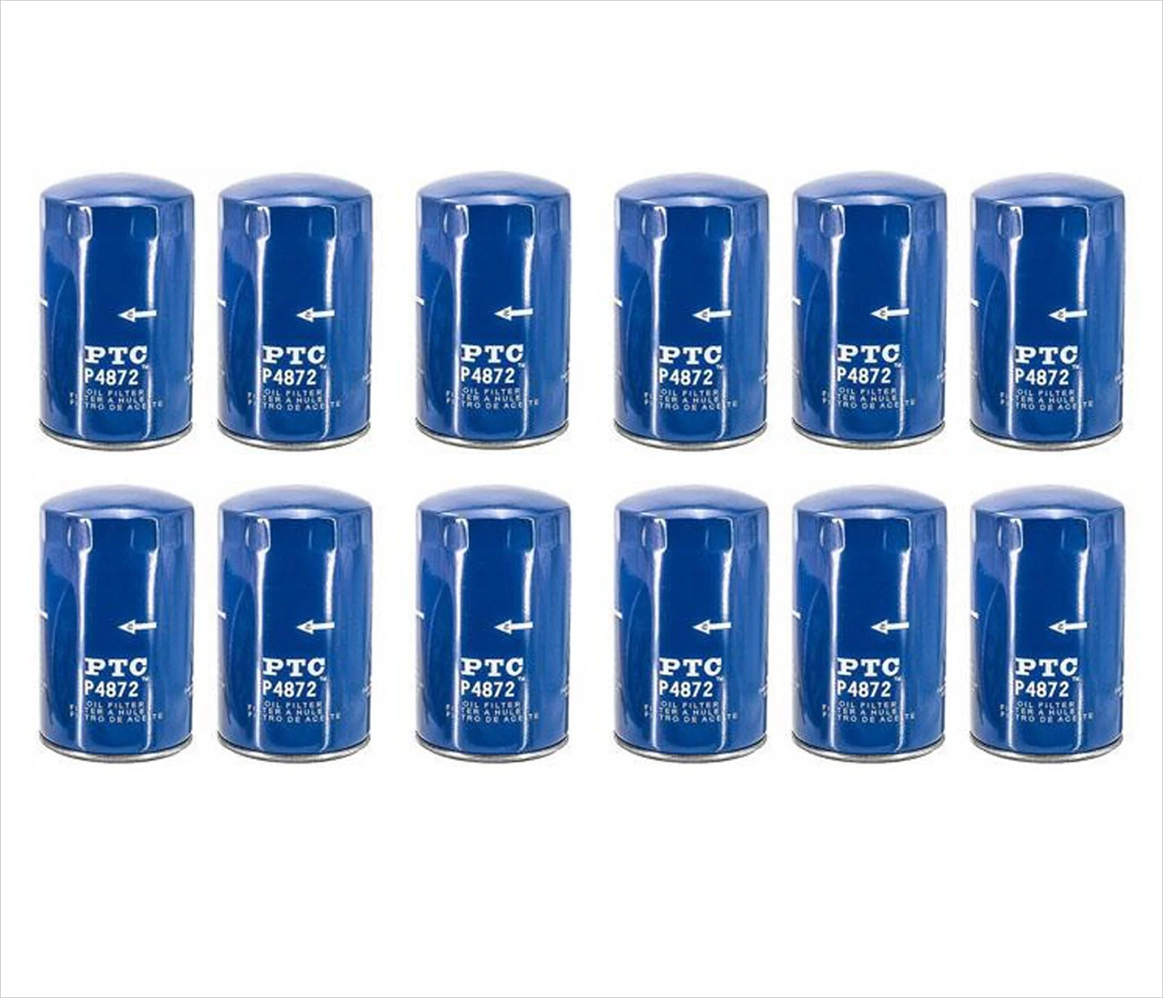 Oil Filter for 1995-2003 Ford F250 Super Duty 7.3L Turbo Diesel 12 Pack