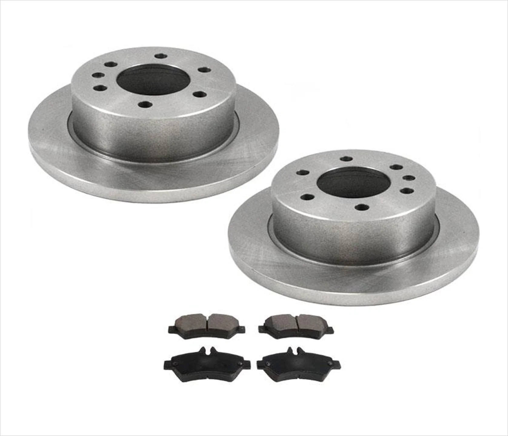 REAR Brake Disc Rotors Pads for 07-16 Sprinter With Single Rear Wheels
