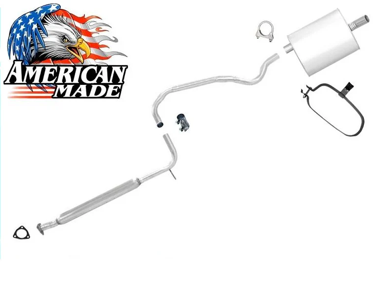1993-1996 Saturn SC2 1.9 DOHC VIN 7 2 Door Coupe Muffler Exhaust Pipe System