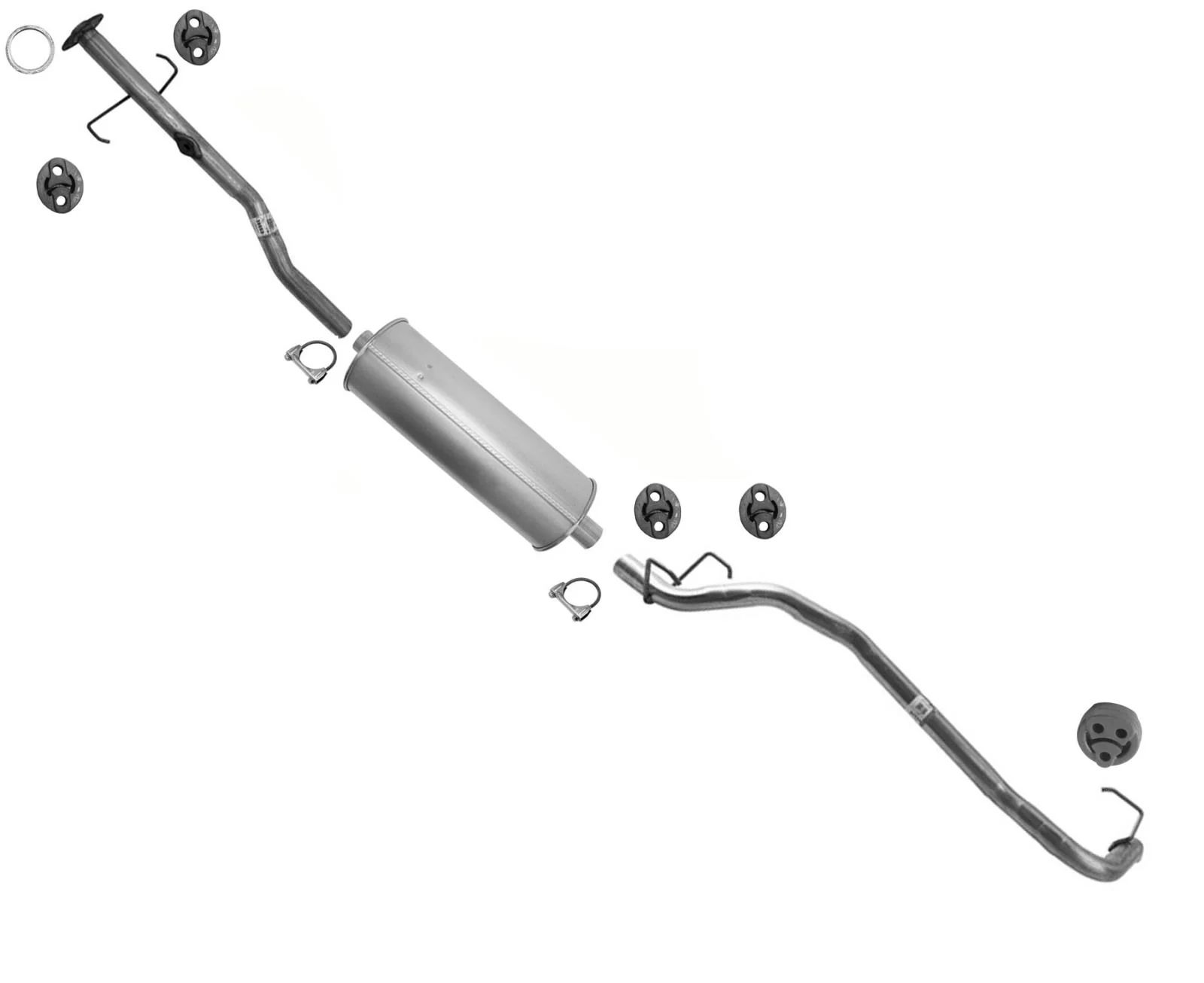 For 1995 1/2 -97 For Toyota Tacoma 2.4L Automatic Transmission Exhaust System