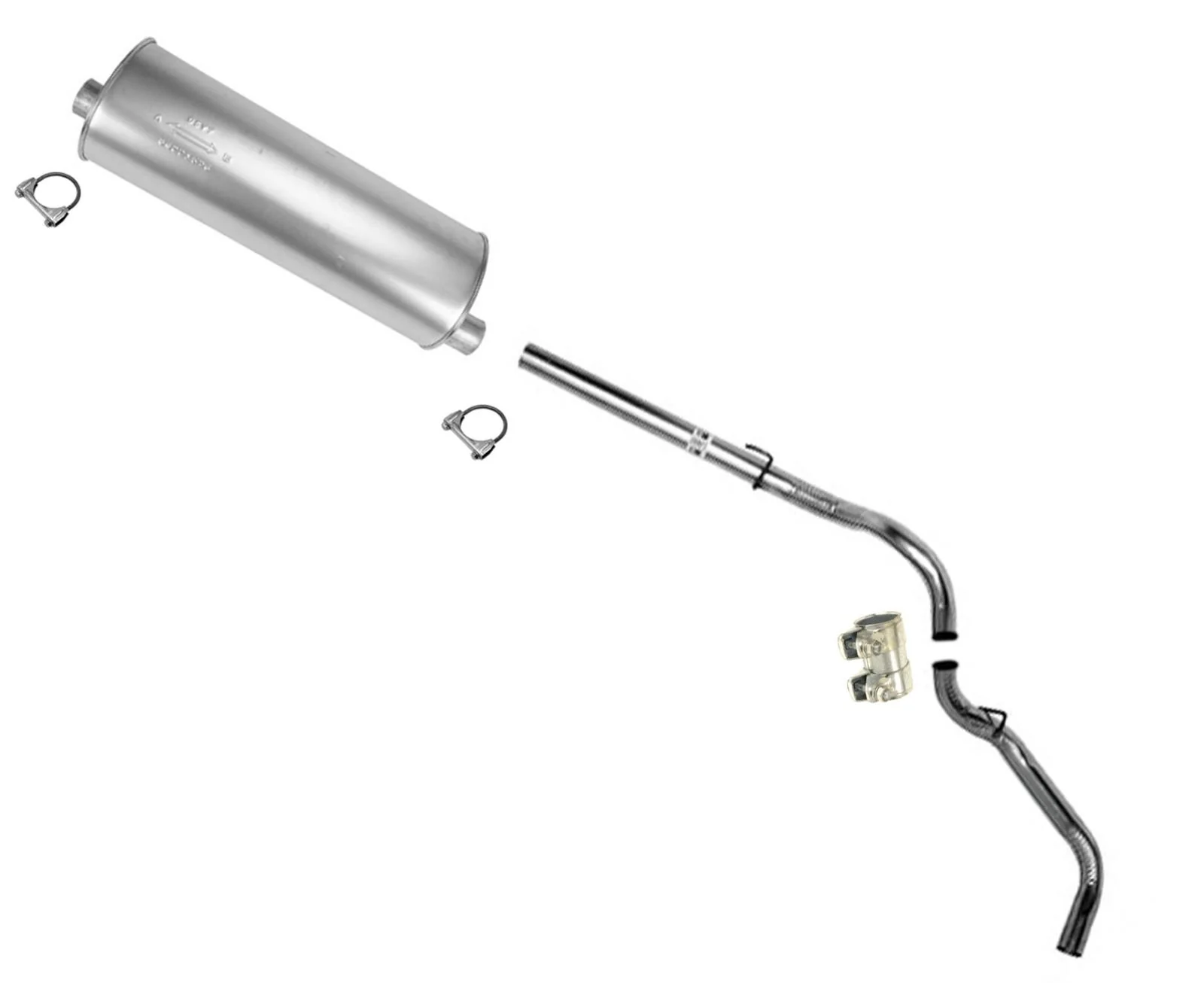 1995-97 Fits Dodge Van B150/250/350 Muffler Exhaust System