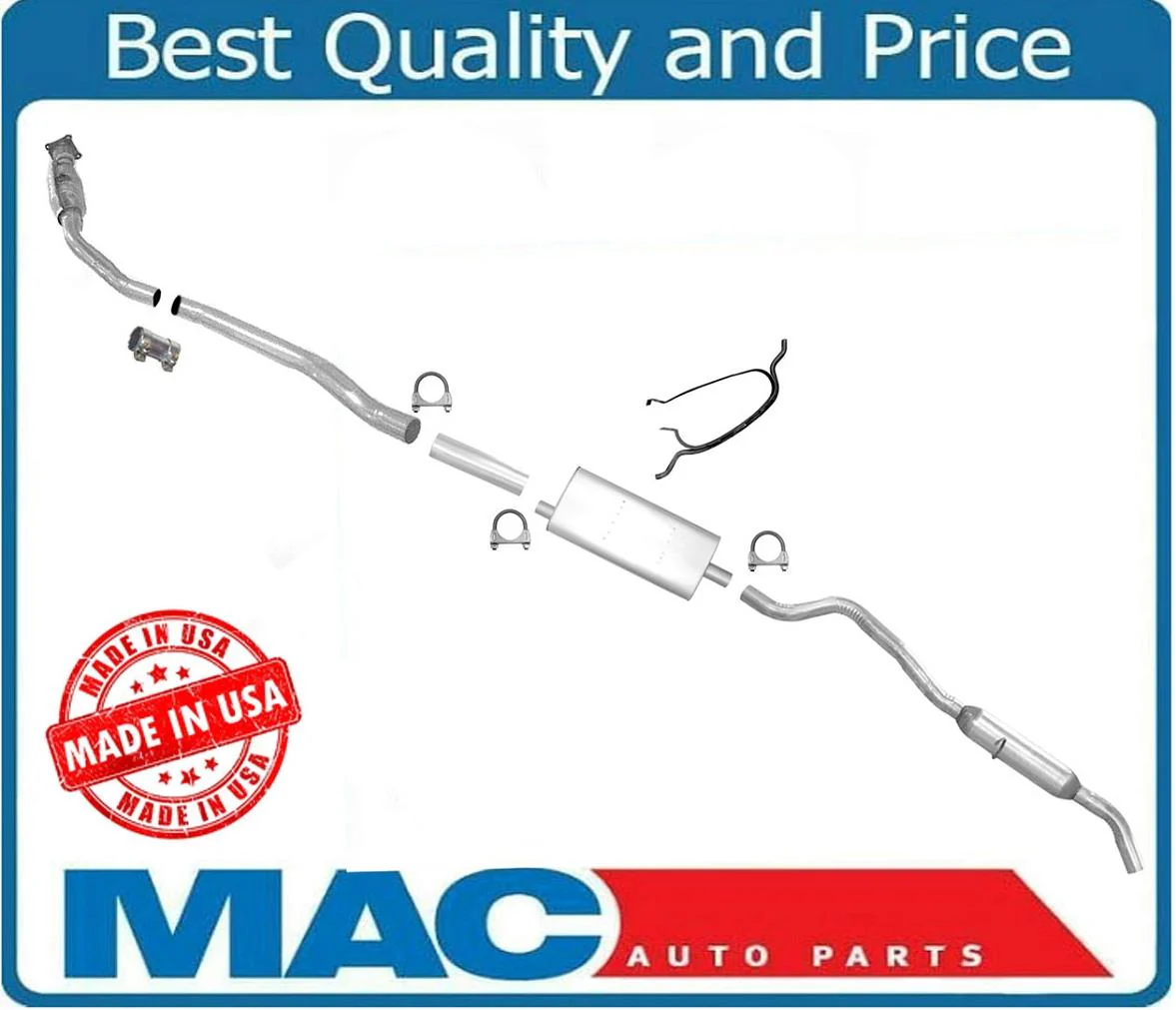 1997-2000 Grand Caravan Voyager Converter Muffler Exhaust System 119 Wheel Base