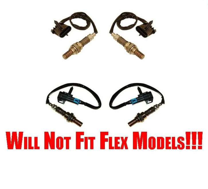 1999-2002 Silverado Sierra Tahoe Yukon O2 Oxygen Sensor Direct Fit 4 Sensors