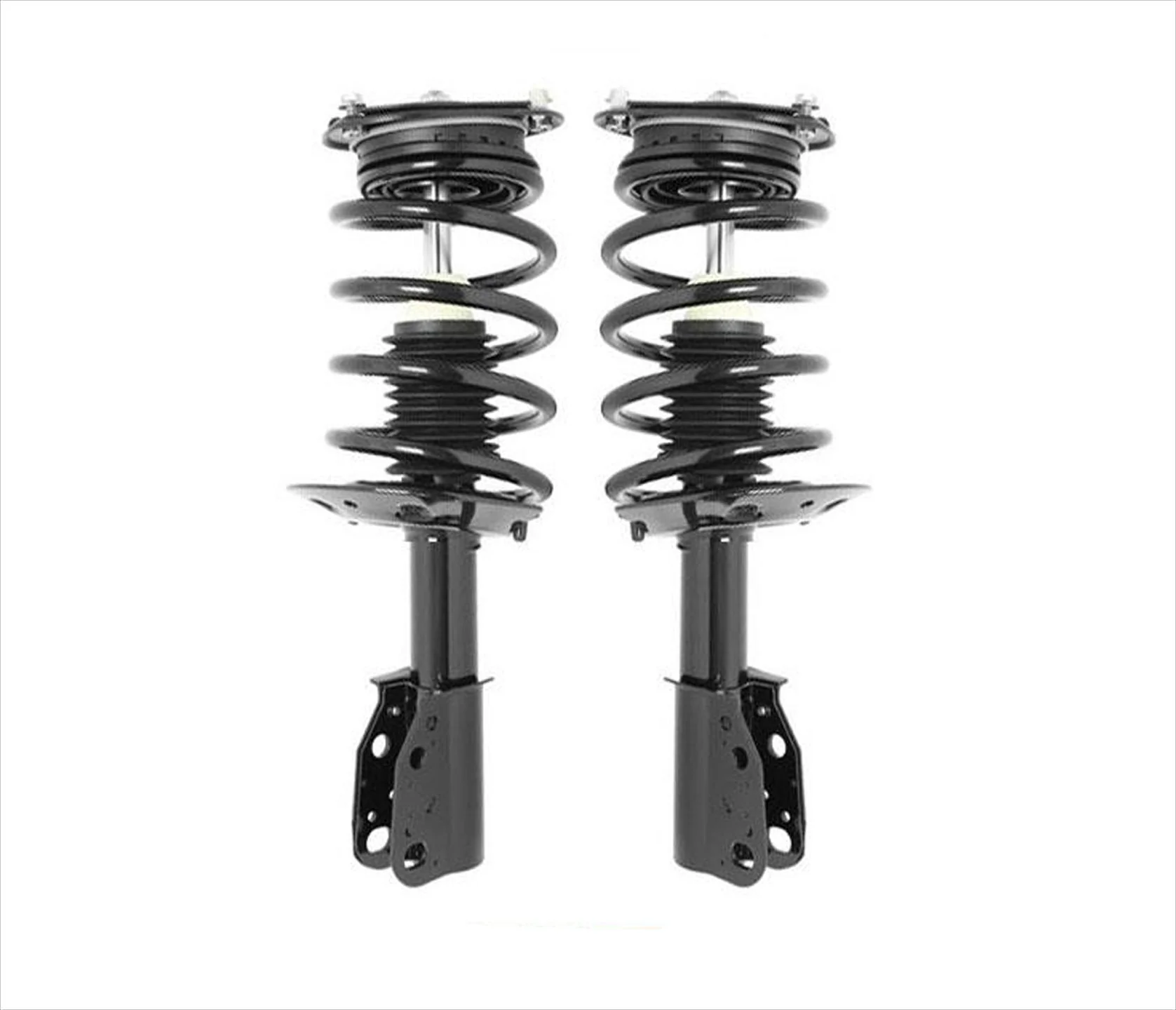(2)  FRONT Complete Coil Spring Struts For Non Electronic 98-04 Seville