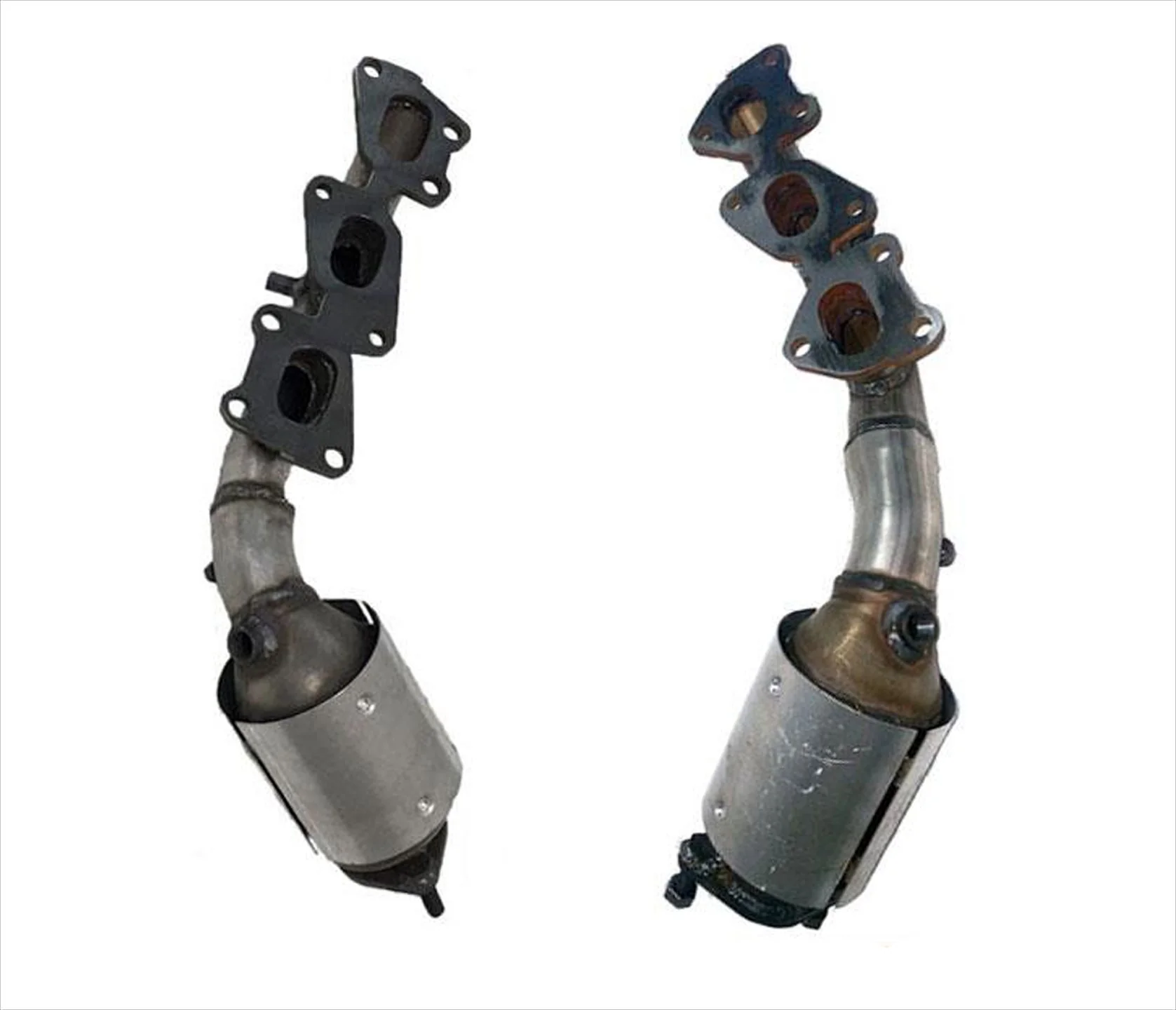 2-  Front Manifold Converters for KIA Sorento 07-09 3.3L 3.8L USA