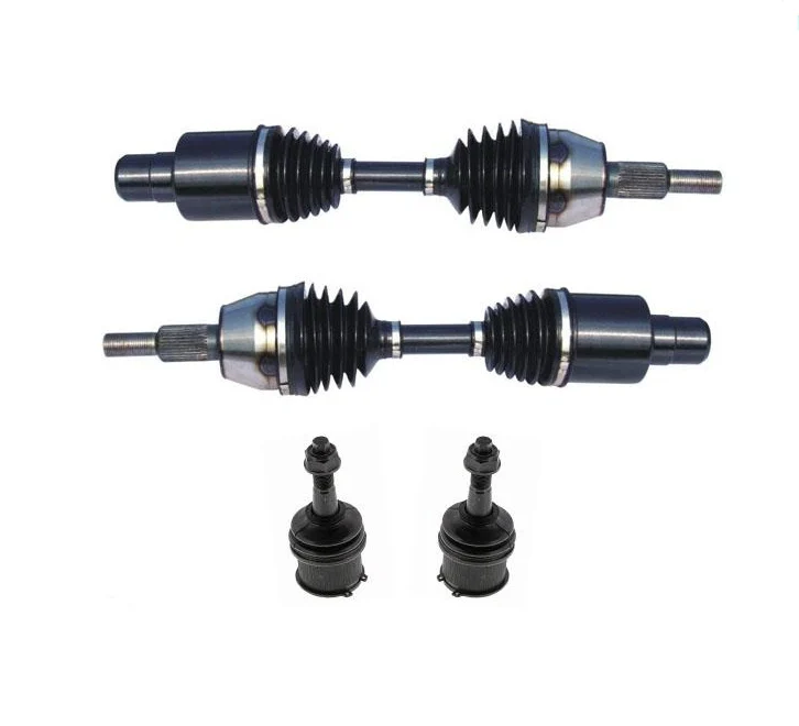2 Torque Tested Complete CV Drive Axle Shafts for 04-09 Durango 4x4