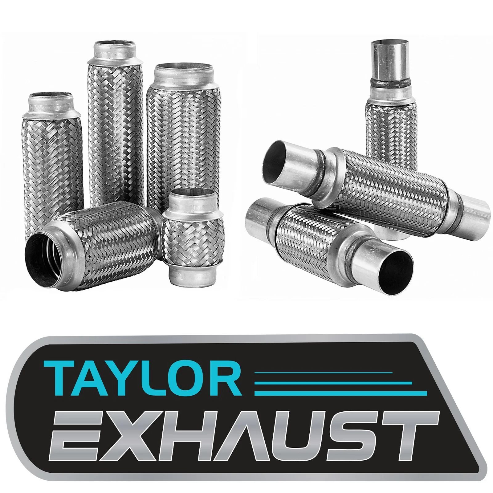 2.25 x 8 Heavy Duty Stainless Steel Exhaust Flex Pipe HD Double-braided - Image 3