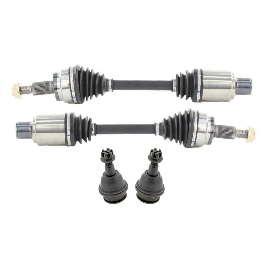 Front Axles with Lower Ball Joints for Dodge Ram 1500 2002-2005 4 Wheel Drive