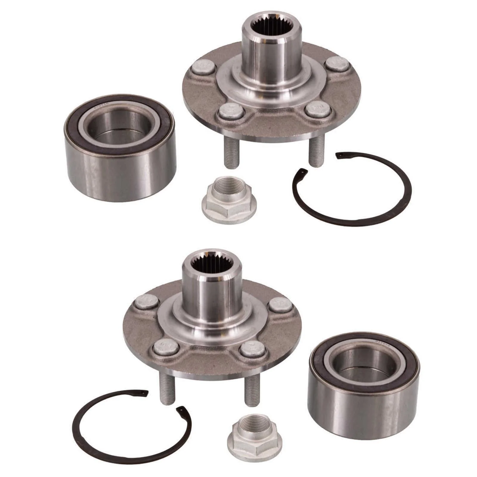 2 Front Hub & Hub Bearing Kit for Ford Escape 2013 2014 2015 2016 2017 2018 2019