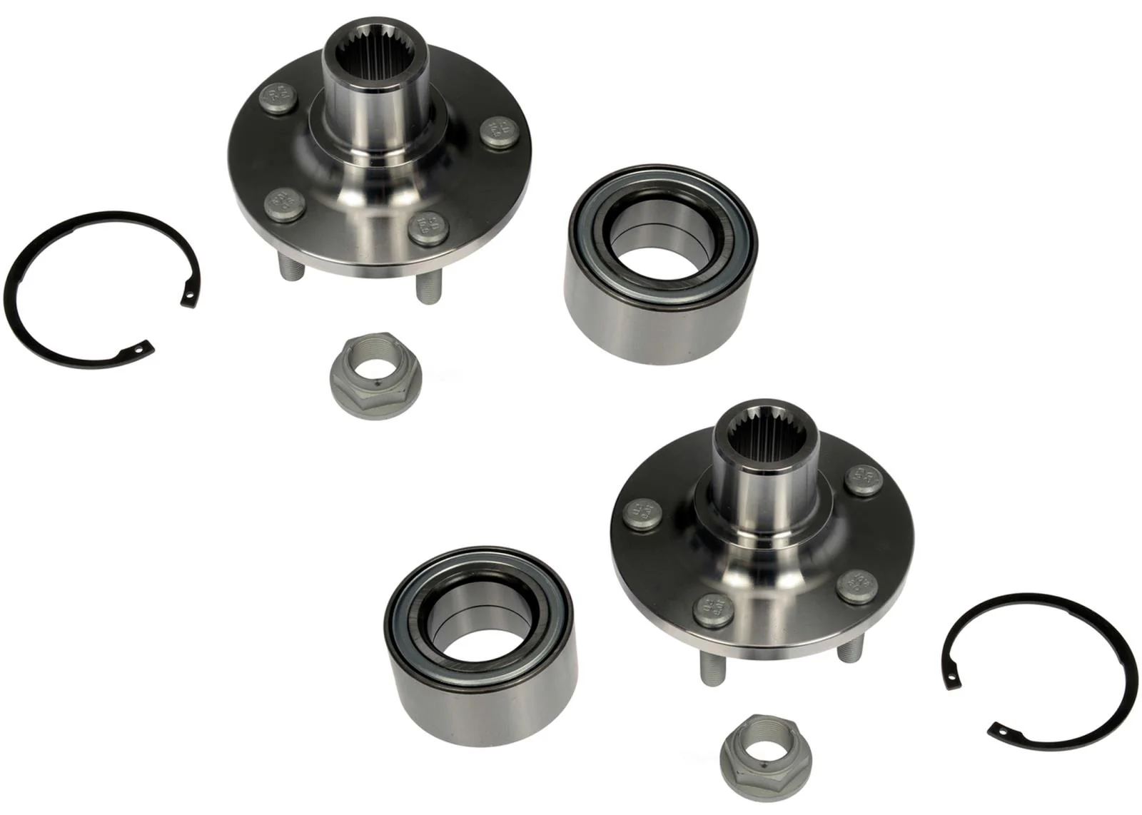 2 Front Wheel Hub Bearing Kit for Ford Transit Connect 2014 2015 2016 2017 2018