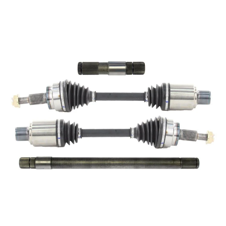 Front Cv Shaft Axles with Front Stub Shafts for Ram 1500 Pick Up 4x4 2006-2011