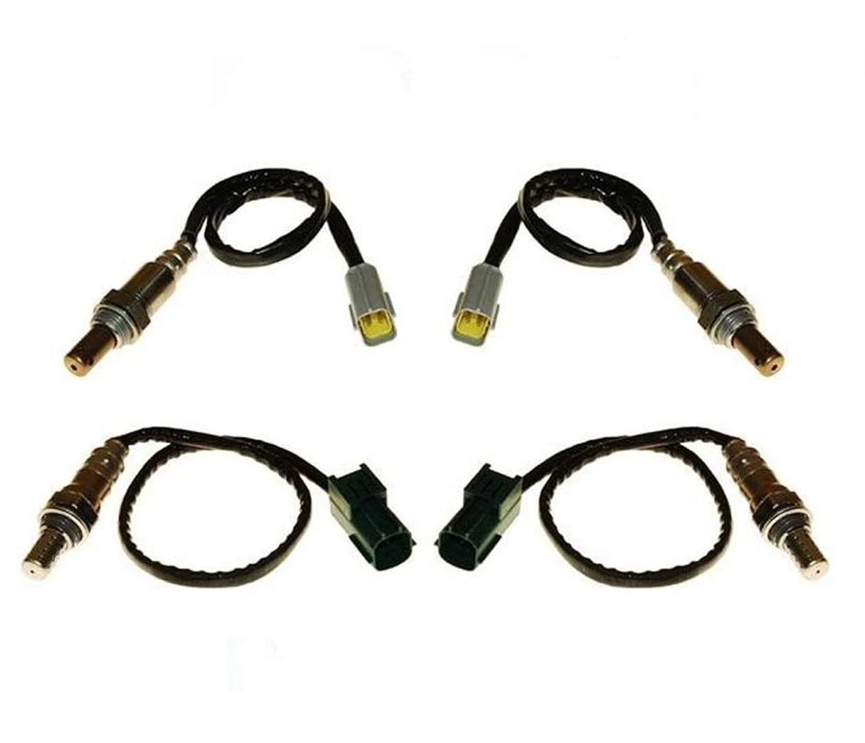 2007-2012 QX56 Armada Titan 5.6L Front & Rear Oxygen Sensors (4) O2 Sensor