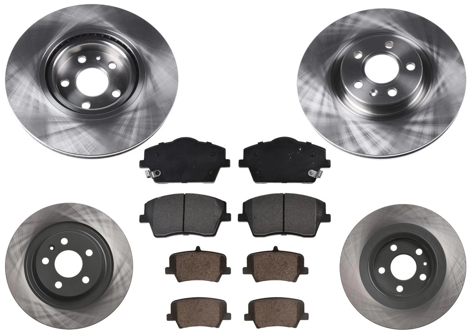 322MM Front 302MM Rear Disc Brake Rotors Pads For Volvo XC40 Hybrid 2019-2025