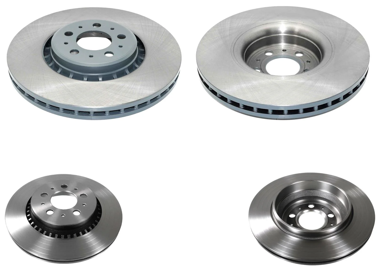 336MM Front & 308MM Rear Carbon Brake Rotors & EPS Brake Pads For XC90 03-14 - Image 2