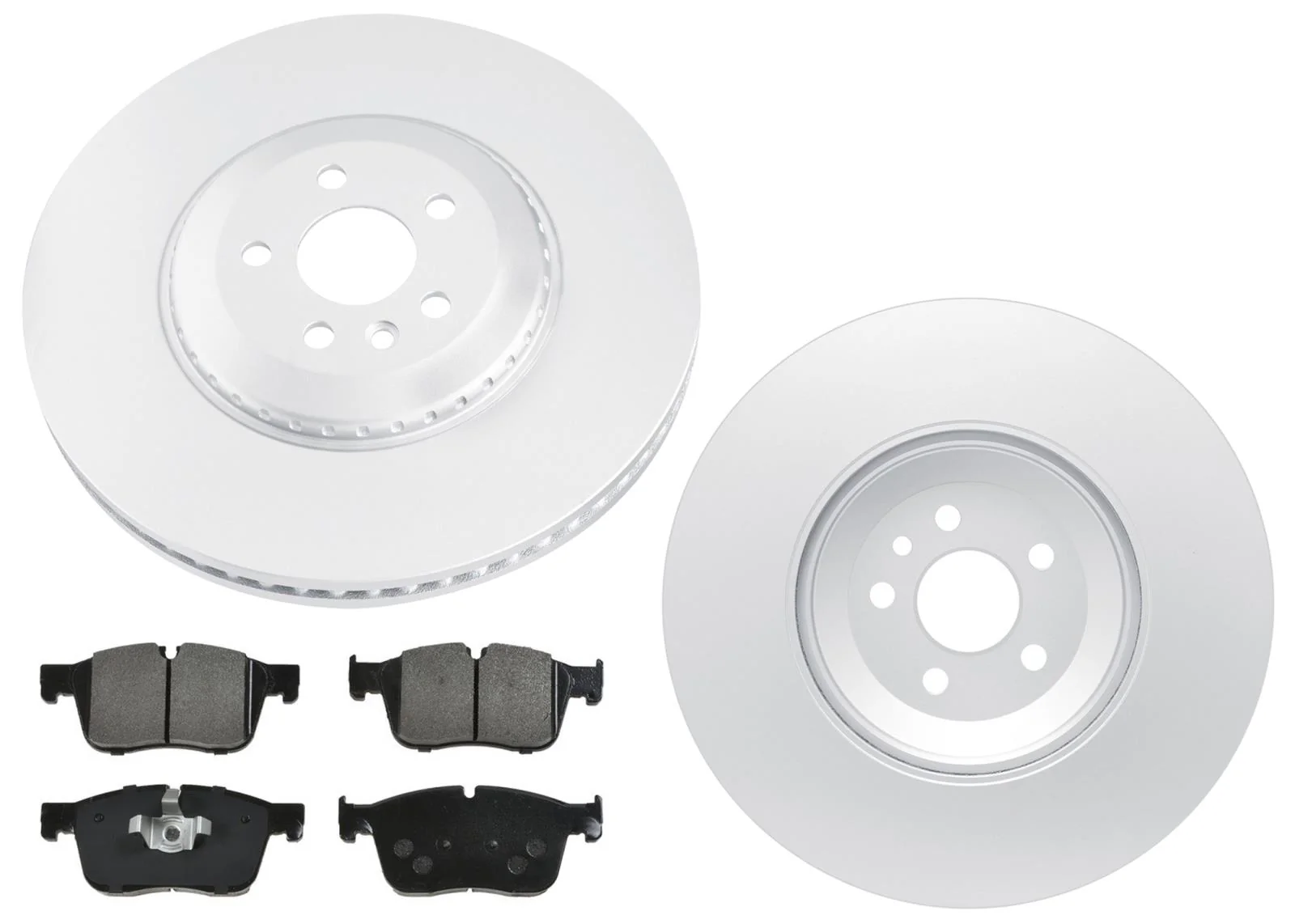 370MM Front Brake Rotors & EPS Brake Pads For Jaguar F-Pace 3.0L 2021 2022 2024