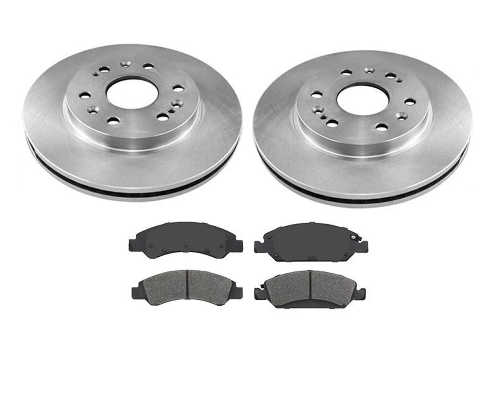 Front Brake Rotors & Ceramic Pads for Chevrolet Tahoe Yukon 2015 2016 2017 2019