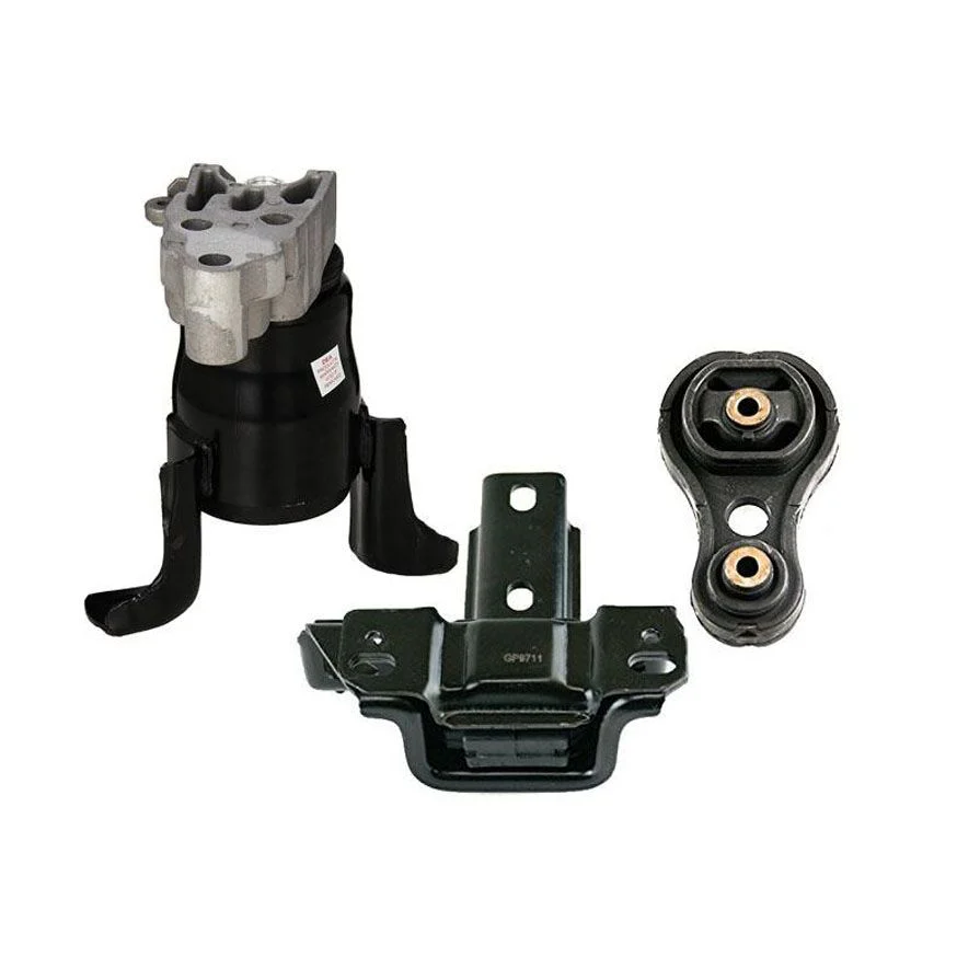 3Pc Engine Motor Mount Torque Strut Manual Transmission for Mazda 2 2011-2014