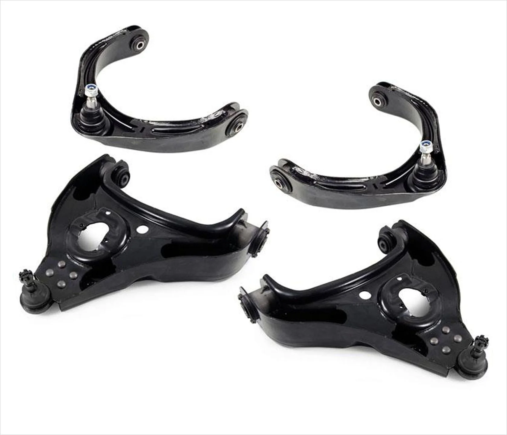 4 Upper Lower Control Arms for Dodge Ram 1500 5 Stud Rear Wheel Drive 06-08