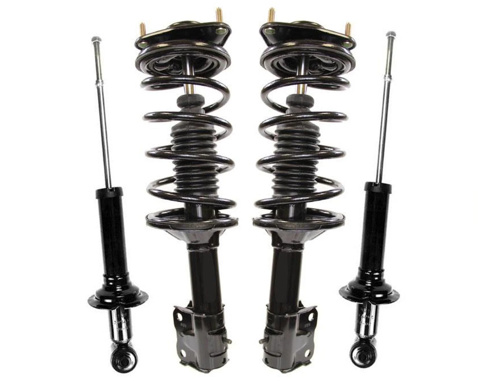 4pc Front Complete Spring Struts Shocks for Mitsubishi Lancer ES 2.0L 2002-2005
