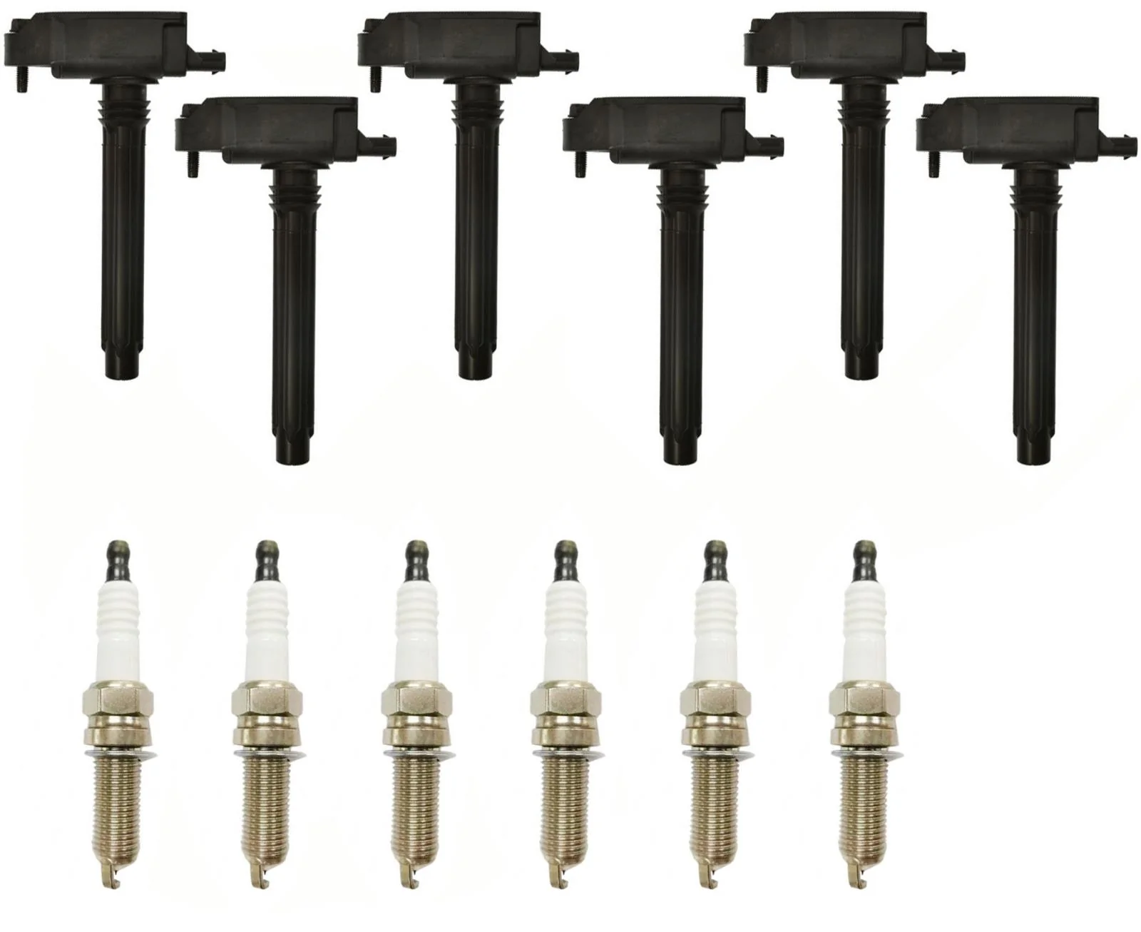 6 Direct Ignition Coils & Spark Plugs For 2016-2021 Jeep Grand Cherokee 3.6L