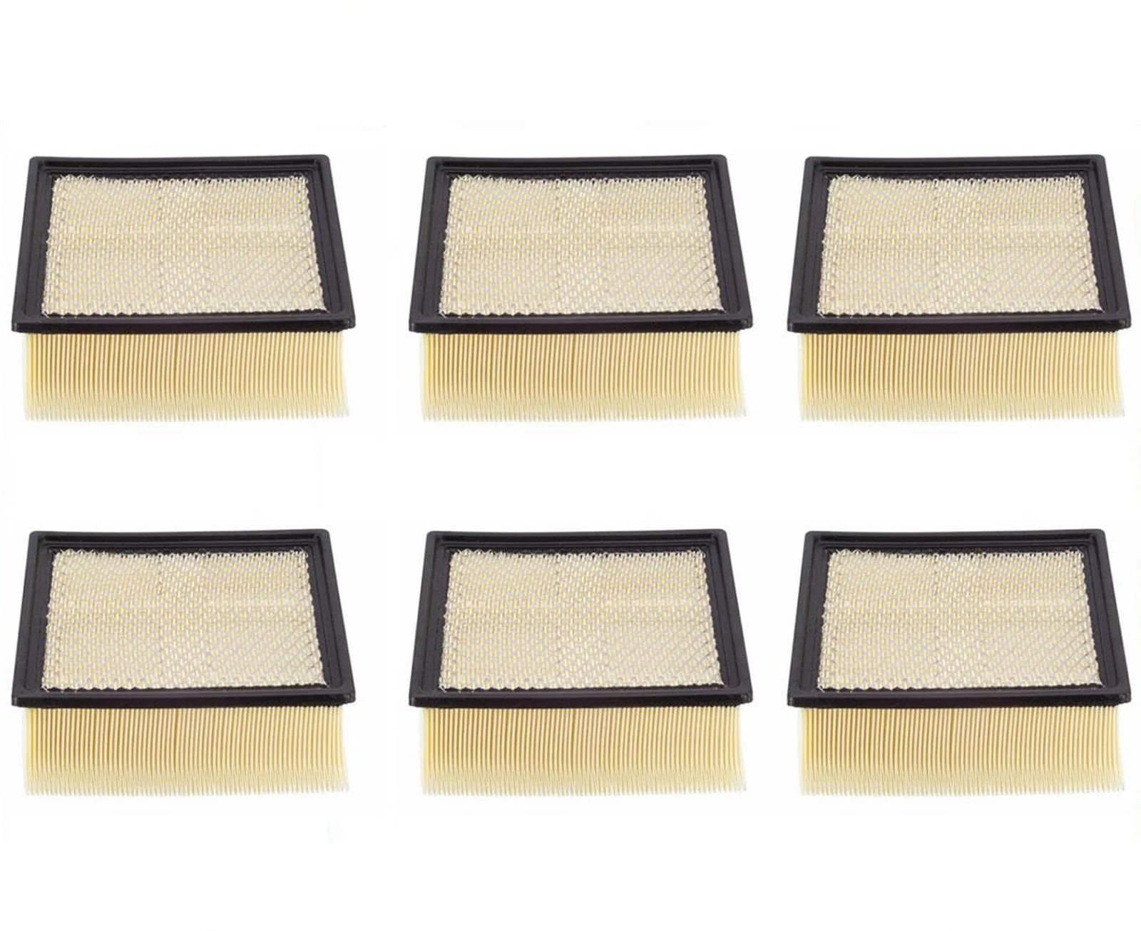 6 Pack Engine Air Filters For RAM 2500 2007 2014 2024 6.7L Turbo Diesel Engine