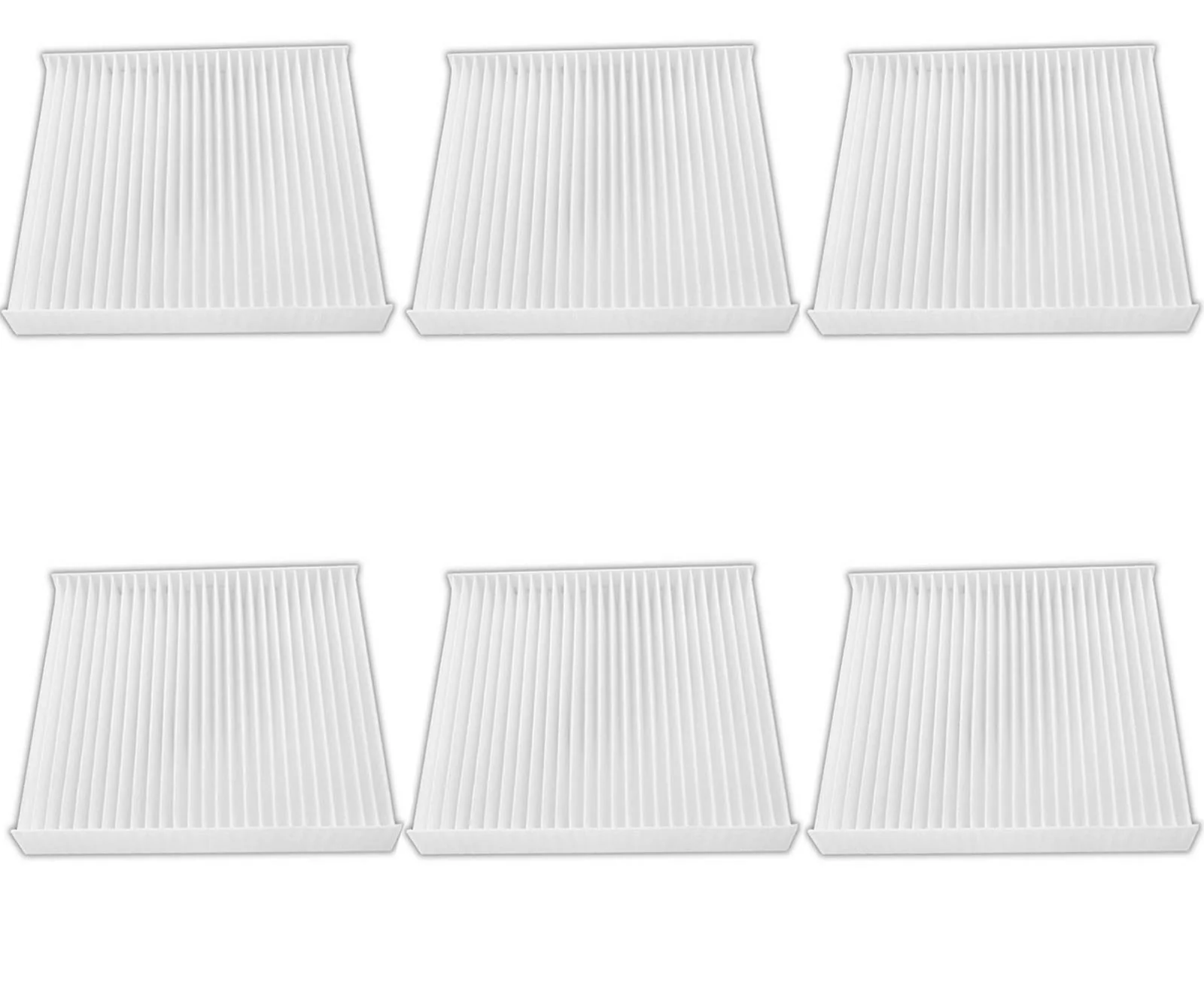 6 Pack Cabin Air For Nissan Sentra 2020-2023 Versa 2021-2023 Kicks 2018-2023