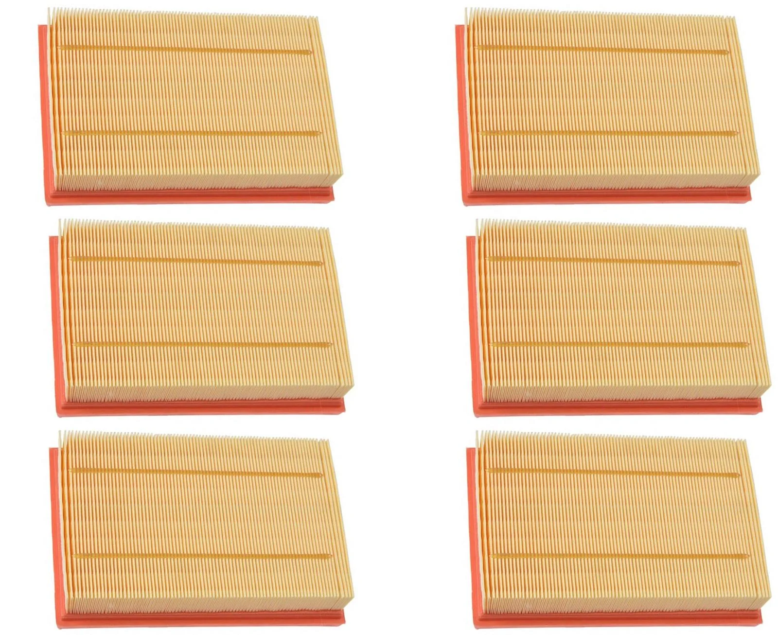 6 Pack Engine Air Filter For Ford Transit Connect 2.0L 2019-2023