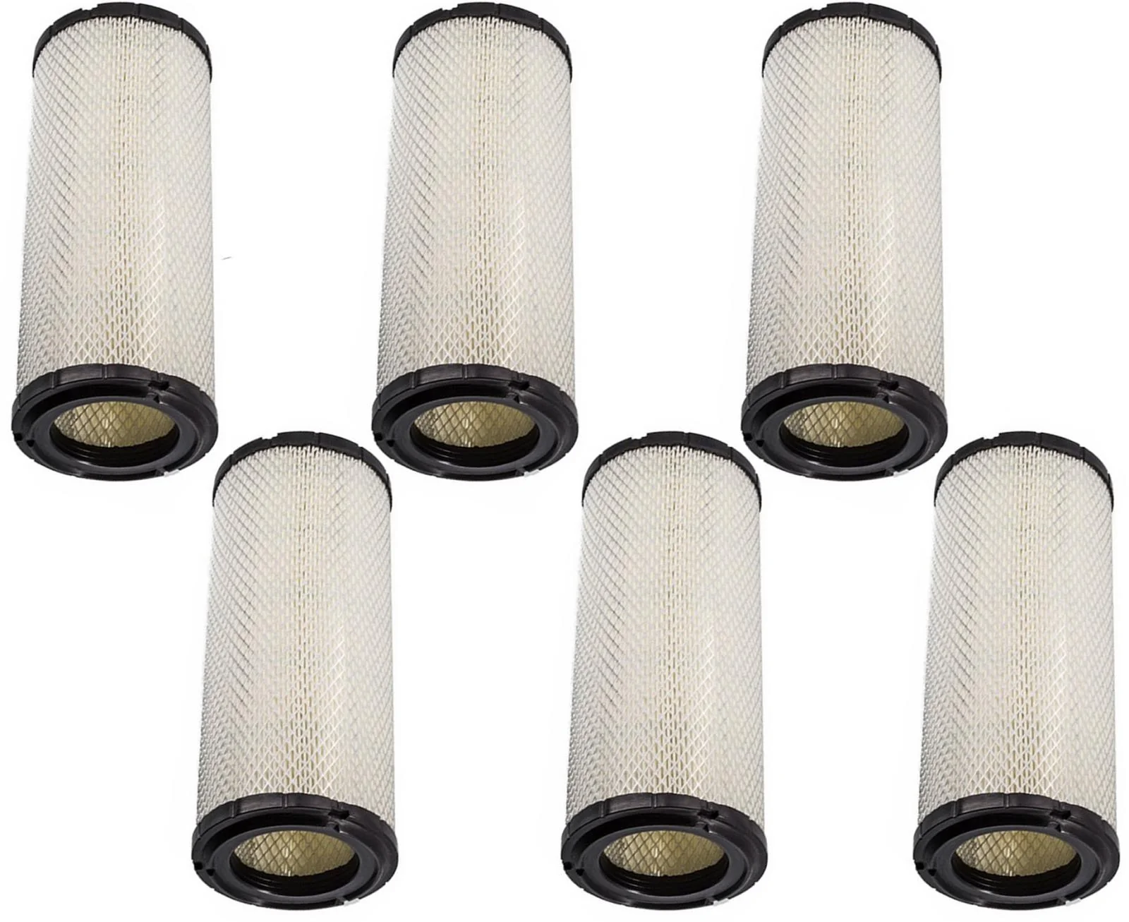 6 Pcs Engine Air Filter For Chevrolet Express 2500 3500 2017-2022 2.8L