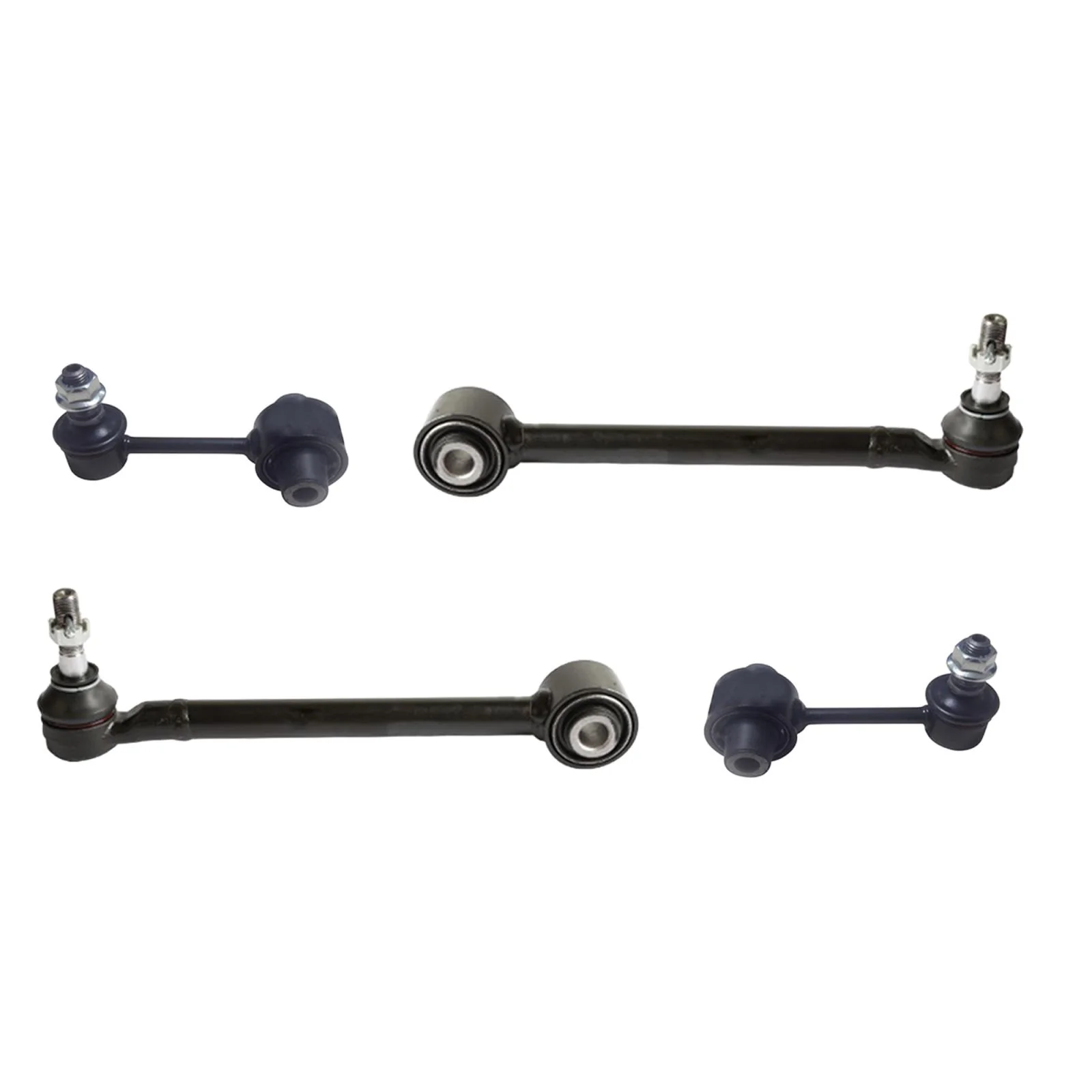 6pc Rear Control Arms W/ Ball Joints Links For Subaru Legacy 2010 2012 2013 2014 - Image 2