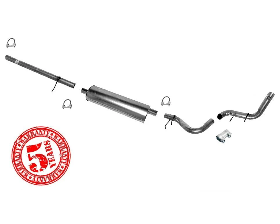 for 98-01 Fits Dodge Ram 1500 Pick Up Muffler Exhaust System 155 Inch Wheelbase