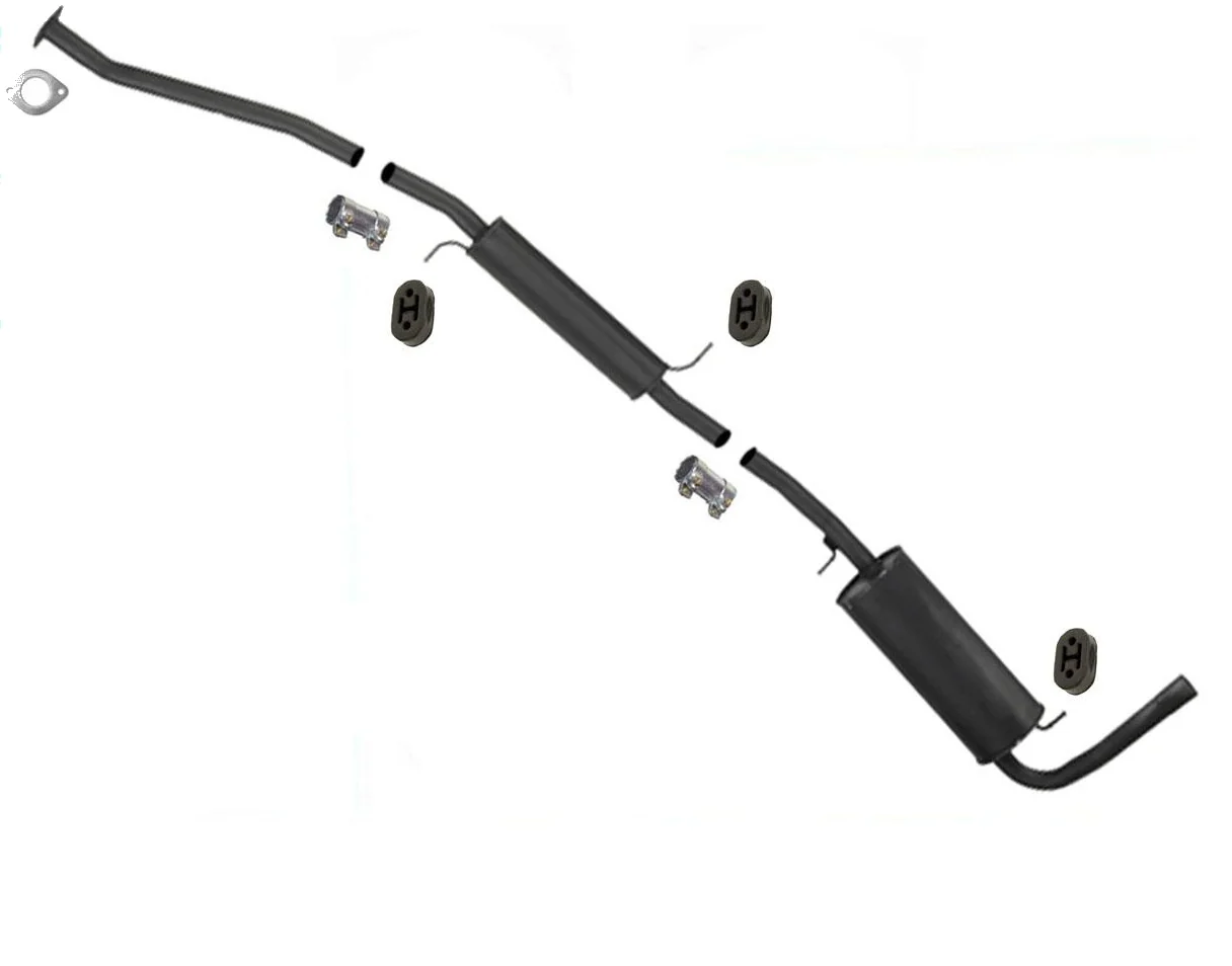 Fits 99-01 Villager Quest Cal Emi Only 2002 Fed -Cal Emi Exhaust Muffler System