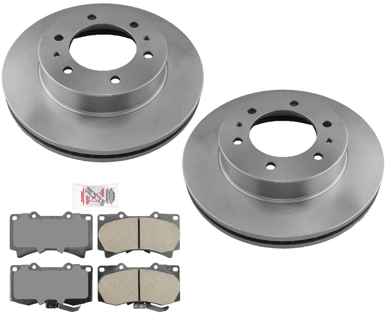 AME Improved Performance Disc Brake Pads Disc Brake Rotors For 06-10 Hummer H3