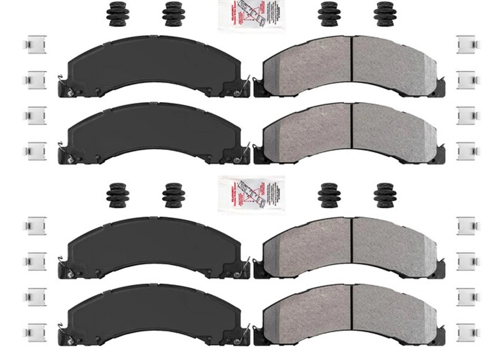 ASD Fleet Duty Disc Brake Pads for Dodge RAM 4500 5500 2008 2015 2018 2020 2021