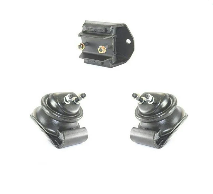 Automati Engine & Transmission Mounts 3PC Kit For 97-00 Pathfinder 3.0L 4X4 ONLY