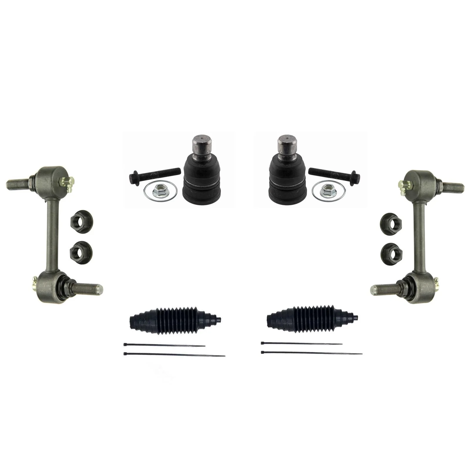 Ball Joints Tie Rods Stabilizer links for Ford Edge 2007 2010 2011 2012 2014 - Image 3