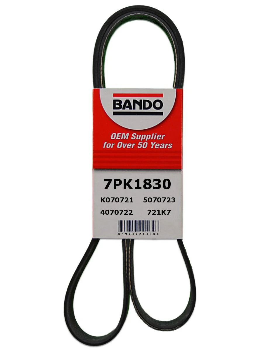 Serpentine Belt - Drive Belt Fits 2008-2012 Accord 2.4L REF# K070721